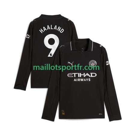 Maillot de Foot Manchester City Erling Haaland 9 Exterieur 2025/26 ML